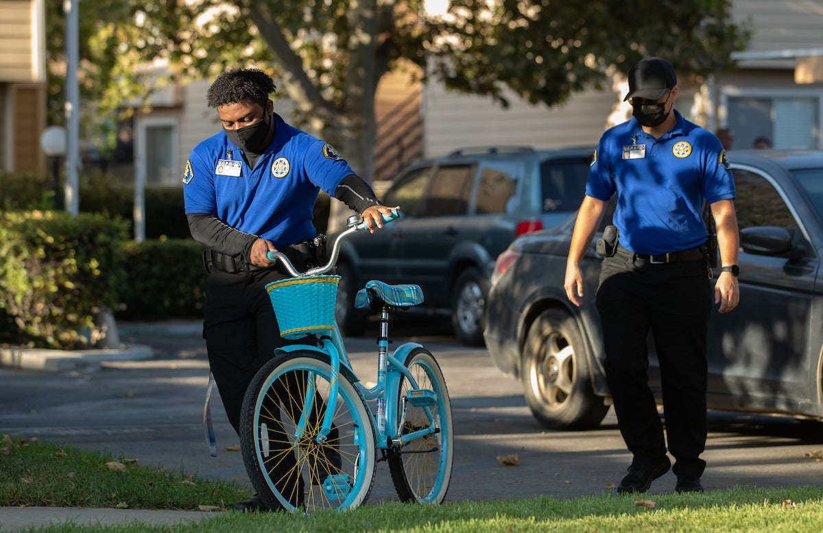 UCR police donate bikes to UCR’s family housing unit UCR News UC